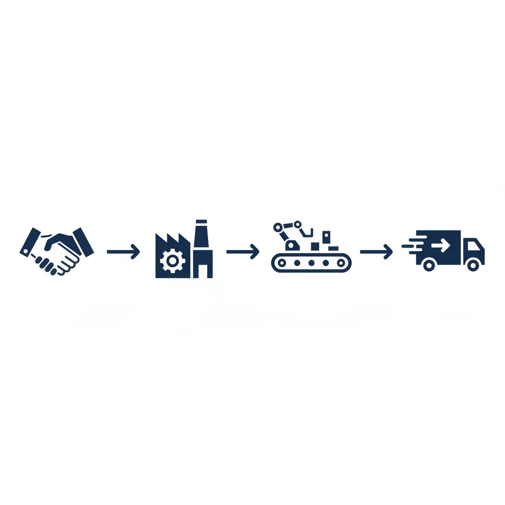 Defense sector production timeline and contract cycle