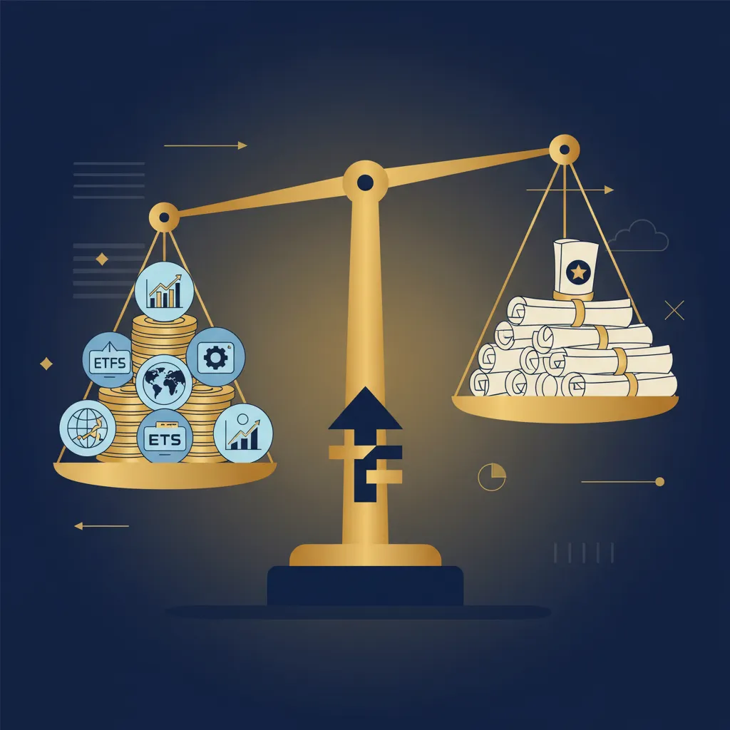 Defense ETF comparison chart for investors